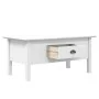 BODO Couchtisch aus massivem weißem Kiefernholz 100x55x45 cm von vidaXL, Couchtisch - Ref: Foro24-355068, Preis: 85,75 €, Rab...