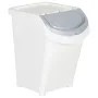 Stackable trash cans with lid 3 pcs PP white 120 L by vidaXL, Garbage cans and trash cans - Ref: Foro24-364070, Price: 87,85 ...