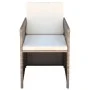 Garden chairs with cushions, 2 units, synthetic beige rattan by vidaXL, Garden chairs - Ref: Foro24-42561, Price: 144,50 €, D...