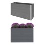 Graues WPC-Blumenbeet 150x50x91 cm von vidaXL, Töpfe und Pflanzgefäße - Ref: Foro24-43608, Preis: 349,17 €, Rabatt: %
