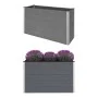Graues WPC-Blumenbeet 150x50x91 cm von vidaXL, Töpfe und Pflanzgefäße - Ref: Foro24-43608, Preis: 358,61 €, Rabatt: %