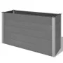 Graues WPC-Blumenbeet 150x50x91 cm von vidaXL, Töpfe und Pflanzgefäße - Ref: Foro24-43608, Preis: 358,61 €, Rabatt: %
