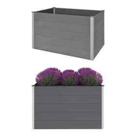 Graues WPC-Blumenbeet 150x100x91 cm von vidaXL, Töpfe und Pflanzgefäße - Ref: Foro24-43610, Preis: 400,84 €, Rabatt: %