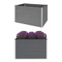 Arriate de WPC gris 150x100x91 cm de vidaXL, Maceteros y jardineras - Ref: Foro24-43610, Precio: 418,94 €, Descuento: %