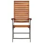 Liegende Gartenstühle 2 Einheiten aus massivem Akazienholz von vidaXL, Gartenstühle - Ref: Foro24-44391, Preis: 174,83 €, Rab...
