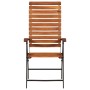 Liegende Gartenstühle 2 Einheiten aus massivem Akazienholz von vidaXL, Gartenstühle - Ref: Foro24-44391, Preis: 177,94 €, Rab...