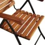 Reclining garden chairs 2 units solid acacia wood by vidaXL, Garden chairs - Ref: Foro24-44391, Price: 174,83 €, Discount: %