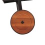 Adjustable sun lounger made of solid acacia wood and steel legs by vidaXL, Loungers - Ref: Foro24-44394, Price: 120,09 €, Dis...