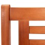 Banco de jardín de 2 plazas madera maciza eucalipto 120 cm de vidaXL, Bancos de jardín - Ref: Foro24-44398, Precio: 182,37 €