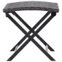 Klapphocker Kunstrattan braun von vidaXL, Hocker für den Außenbereich - Ref: Foro24-45772, Preis: 53,82 €, Rabatt: %