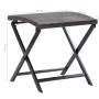 Klapphocker Kunstrattan braun von vidaXL, Hocker für den Außenbereich - Ref: Foro24-45772, Preis: 50,80 €, Rabatt: %