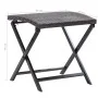 Klapphocker Kunstrattan braun von vidaXL, Hocker für den Außenbereich - Ref: Foro24-45772, Preis: 53,82 €, Rabatt: %