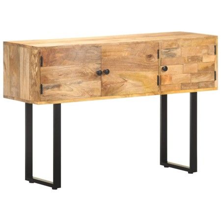 Sideboard aus massivem Mangoholz, 116 x 35 x 75 cm von vidaXL, Sideboards - Ref: Foro24-320470, Preis: 199,21 €, Rabatt: %