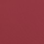 Cojines de banco de jardín 2 uds rojo tinto 100x50x7 cm
