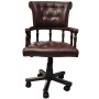 Brown swivel office chair by vidaXL, Office chairs - Ref: Foro24-20042, Price: 303,93 €, Discount: %