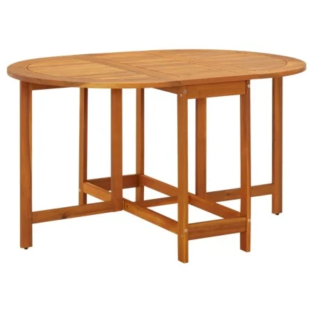 Mesa de jardín madera maciza de acacia 130x90x72 cm de vidaXL, Mesas de jardín - Ref: Foro24-42659, Precio: 136,48 €, Descuen...