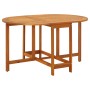 Solid acacia wood garden table 130x90x72 cm by vidaXL, Garden tables - Ref: Foro24-42659, Price: 126,64 €, Discount: %