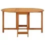 Mesa de jardín madera maciza de acacia 130x90x72 cm de vidaXL, Mesas de jardín - Ref: Foro24-42659, Precio: 136,48 €, Descuen...
