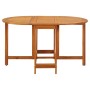 Solid acacia wood garden table 130x90x72 cm by vidaXL, Garden tables - Ref: Foro24-42659, Price: 126,64 €, Discount: %