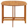 Gartentisch aus massivem Akazienholz 130x90x72 cm von vidaXL, Gartentische - Ref: Foro24-42659, Preis: 139,15 €, Rabatt: %