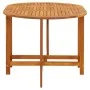 Gartentisch aus massivem Akazienholz 130x90x72 cm von vidaXL, Gartentische - Ref: Foro24-42659, Preis: 136,51 €, Rabatt: %