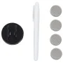 Magnetische Wandtafel aus schwarzem Glas, 60 x 20 cm von vidaXL, Whiteboards - Ref: Foro24-30106, Preis: 22,20 €, Rabatt: %