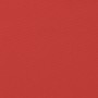 Cojín de tumbona de tela Oxford rojo 180x60x4 cm