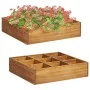 Spice bed solid acacia wood 60x60x15 cm by vidaXL, Pots and planters - Ref: Foro24-46575, Price: 42,18 €, Discount: %