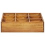Gewürzbett aus massivem Akazienholz 60x60x15 cm von vidaXL, Töpfe und Pflanzgefäße - Ref: Foro24-46575, Preis: 42,18 €, Rabat...