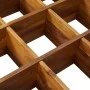 Spice bed solid acacia wood 60x60x15 cm by vidaXL, Pots and planters - Ref: Foro24-46575, Price: 42,18 €, Discount: %