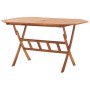 Mesa de jardín plegable madera maciza de acacia 135x85x75 cm de vidaXL, Mesas de jardín - Ref: Foro24-46657, Precio: 134,48 €...