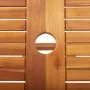 Mesa de jardín plegable madera maciza de acacia 135x85x75 cm de vidaXL, Mesas de jardín - Ref: Foro24-46657, Precio: 125,89 €...