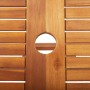 Mesa de jardín plegable madera maciza de acacia 135x85x75 cm de vidaXL, Mesas de jardín - Ref: Foro24-46657, Precio: 134,48 €...