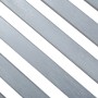 Banco de jardín 2 plazas madera maciza eucalipto gris 120 cm de vidaXL, Bancos de jardín - Ref: Foro24-47294, Precio: 173,30 €