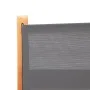 Sillas plegables jardín 4 uds madera eucalipto y textilene gris de vidaXL, Sillas de jardín - Ref: Foro24-48691, Precio: 261,...