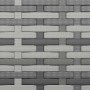 Sofá de jardín de 3 plazas con cojines ratán sintético gris en Sofás de exterior | Comprar online en Foro24