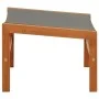 Garden chair with gray textilene eucalyptus wood footrest by vidaXL, Garden chairs - Ref: Foro24-48698, Price: 149,57 €, Disc...
