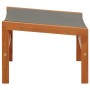 Silla de jardín con reposapiés madera eucalipto textilene gris de vidaXL, Sillas de jardín - Ref: Foro24-48698, Precio: 133,5...