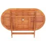Folding garden table made of solid eucalyptus wood 160x85x74 cm by vidaXL, Garden tables - Ref: Foro24-48703, Price: 143,78 €...