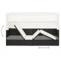 Garden sofa with black synthetic rattan canopy by vidaXL, Loungers - Ref: Foro24-49393, Price: 196,60 €, Discount: %