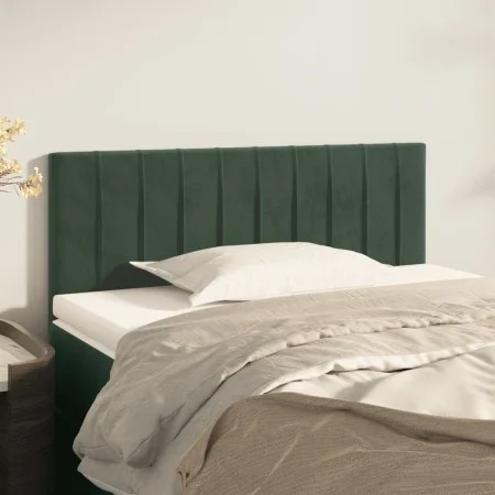 Dark green velvet headboard 90x5x78/88 cm by vidaXL, Headboards and footboards - Ref: Foro24-346225, Price: 46,77 €, Discount: %