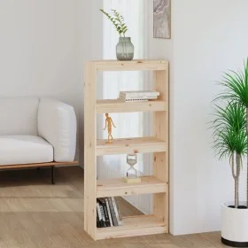 Pine wood shelf/space divider 60x30x135.5 cm by vidaXL, Bookcases and shelves - Ref: Foro24-808168, Price: 72,26 €, Discount: %