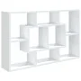 Engineered wood white wall shelf 85x16x52.5 cm by vidaXL, Shelves and shelves - Ref: Foro24-801418, Price: 41,59 €, Discount: %