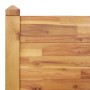 Jardinera arriate madera maciza acacia 160x60x84 cm en Maceteros y jardineras | Comprar online en Foro24