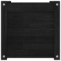 Jardinera de madera maciza de pino negro 40x40x40 cm de vidaXL, Maceteros y jardineras - Ref: Foro24-810542, Precio: 40,81 €