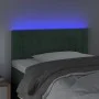LED-Kopfteil aus dunkelgrünem Samt, 90 x 5 x 78/88 cm von vidaXL, Kopf- und Fußteile - Ref: Foro24-3121889, Preis: 55,08 €, R...
