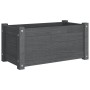 Solid gray pine wood planter 60x31x31 cm by vidaXL, Pots and planters - Ref: Foro24-810708, Price: 45,16 €, Discount: %