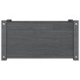 Solid gray pine wood planter 60x31x31 cm by vidaXL, Pots and planters - Ref: Foro24-810708, Price: 45,16 €, Discount: %