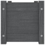 Solid gray pine wood planter 60x31x31 cm by vidaXL, Pots and planters - Ref: Foro24-810708, Price: 45,16 €, Discount: %