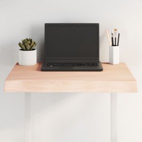 Tablero de mesa madera maciza borde natural 60x40x(2-6) cm Tablero de mesa madera maciza borde natural 60x40x(2-6) cm